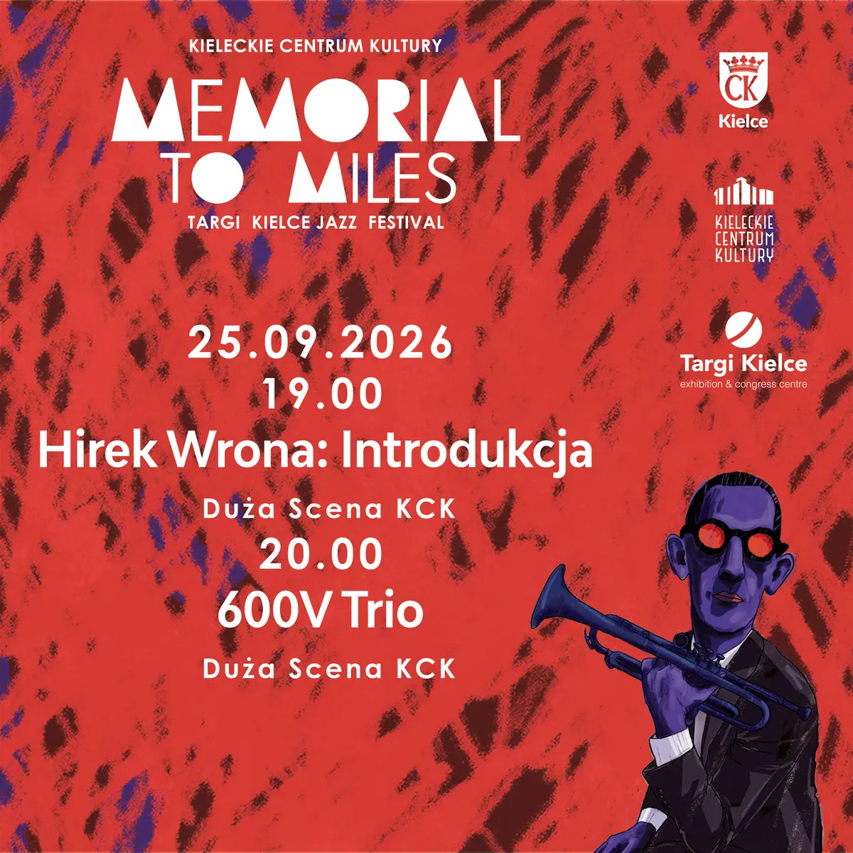Hirek Wrona: Introdukcja / 600V Trio — Kieleckie Centrum Kultury, Kielce