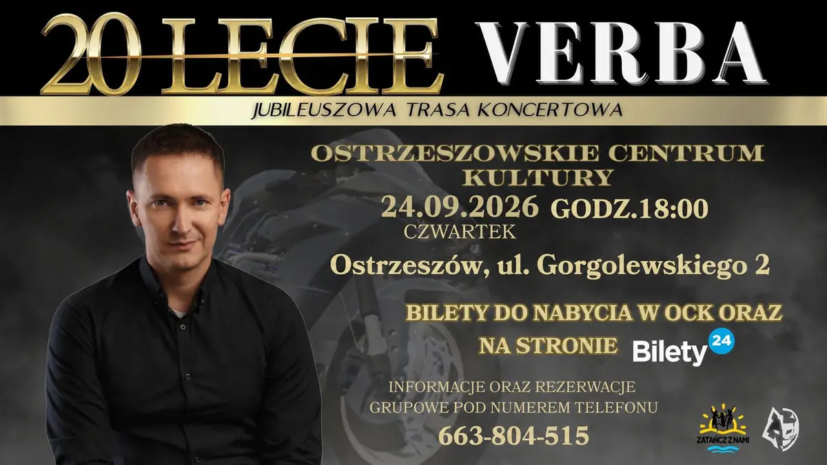 Концерт VERBA — Kino Piast - Ostrzeszów, Ostrzeszów