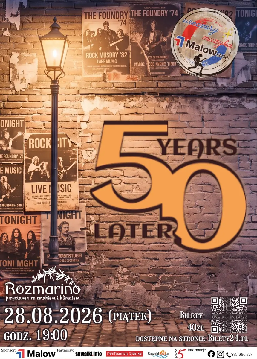 50 YEARS LATER — Rozmarino Przystanek ze Smakiem i Klimatem, Suwałki