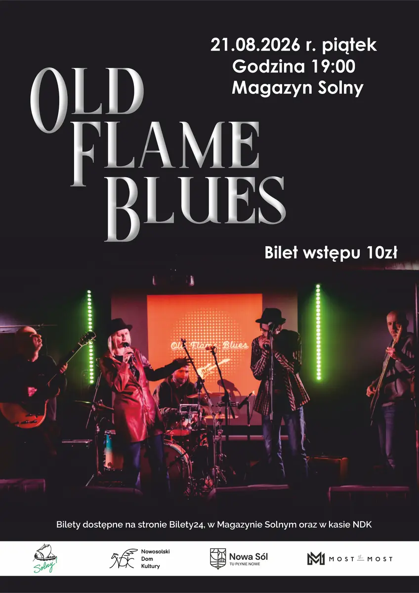 Koncert Old Flame Blues — Magazyn Solny, Nowa Sól