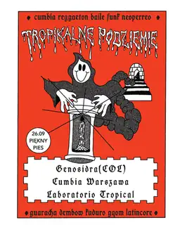 TROPIKALNE PODZIEMIE Laboratorio Tropical&Cumbia Warszawa GENOSIDRA