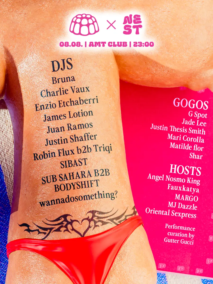 PUDDINGS x NEST pres. BEACHBALL — AMT, Berlin