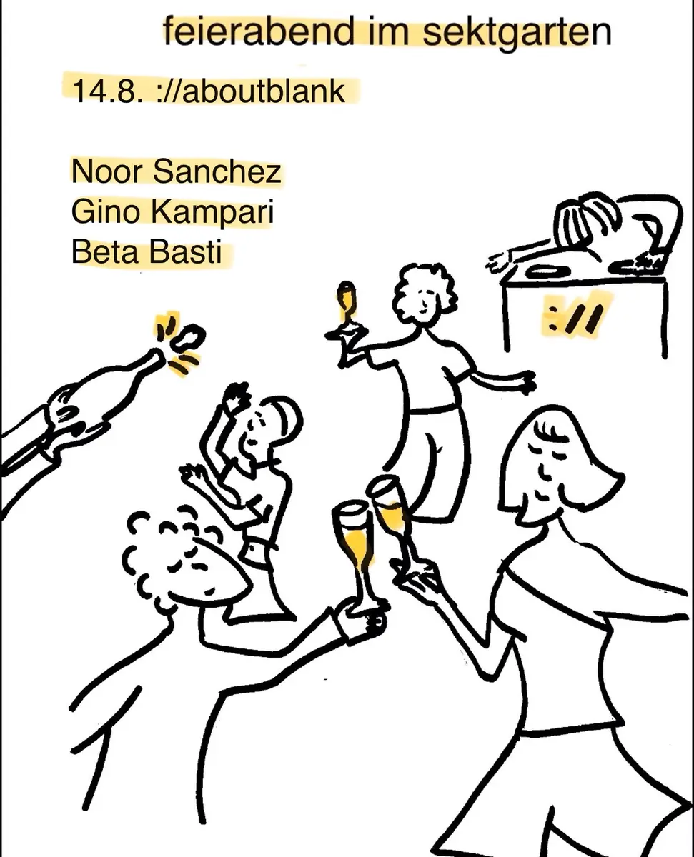 ://sektgarten x feierabend im Sektgarten [free entry & open air] — ://about blank, Berlin