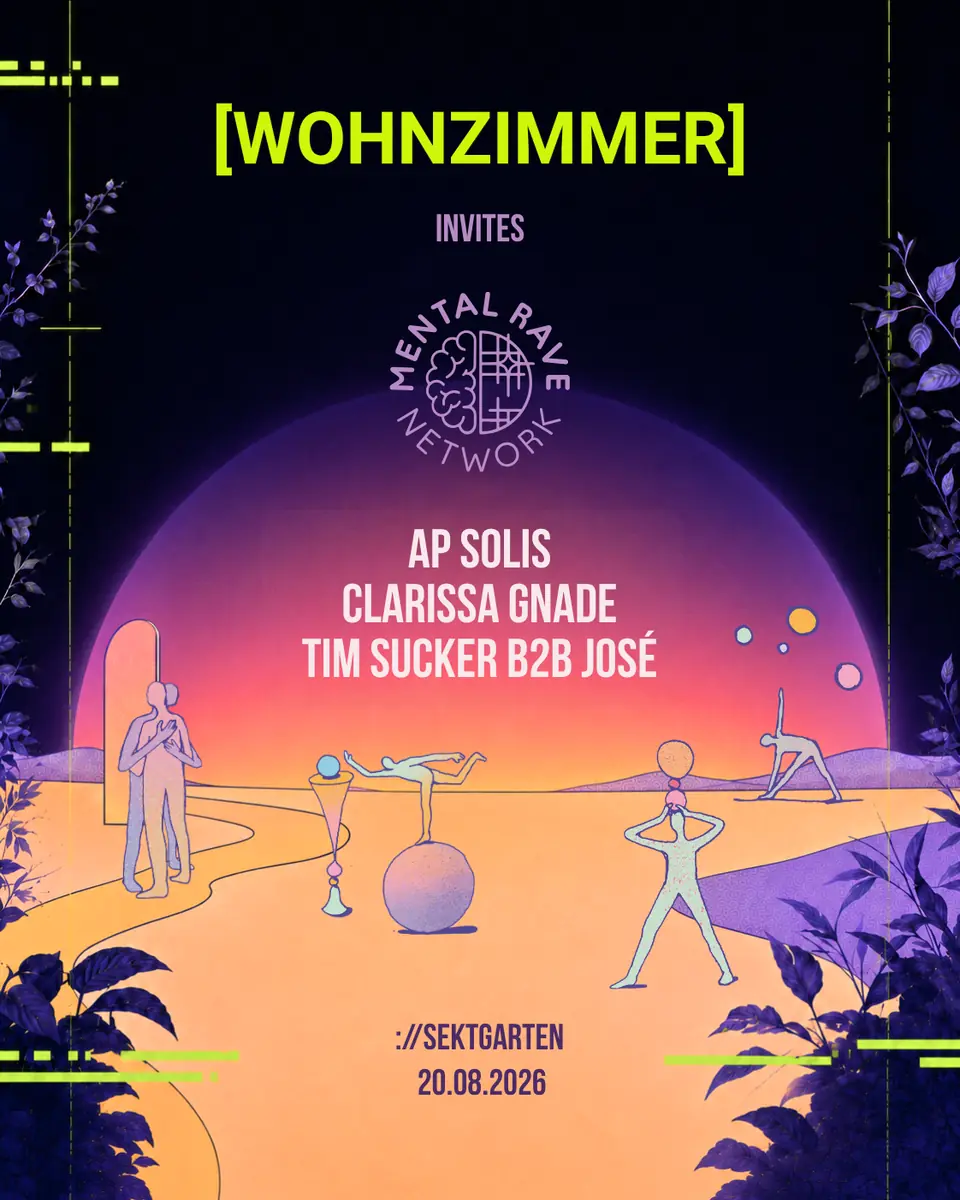://sektgarten x Wohnzimmer-Kollektiv [free entry & open air] — ://about blank, Berlin