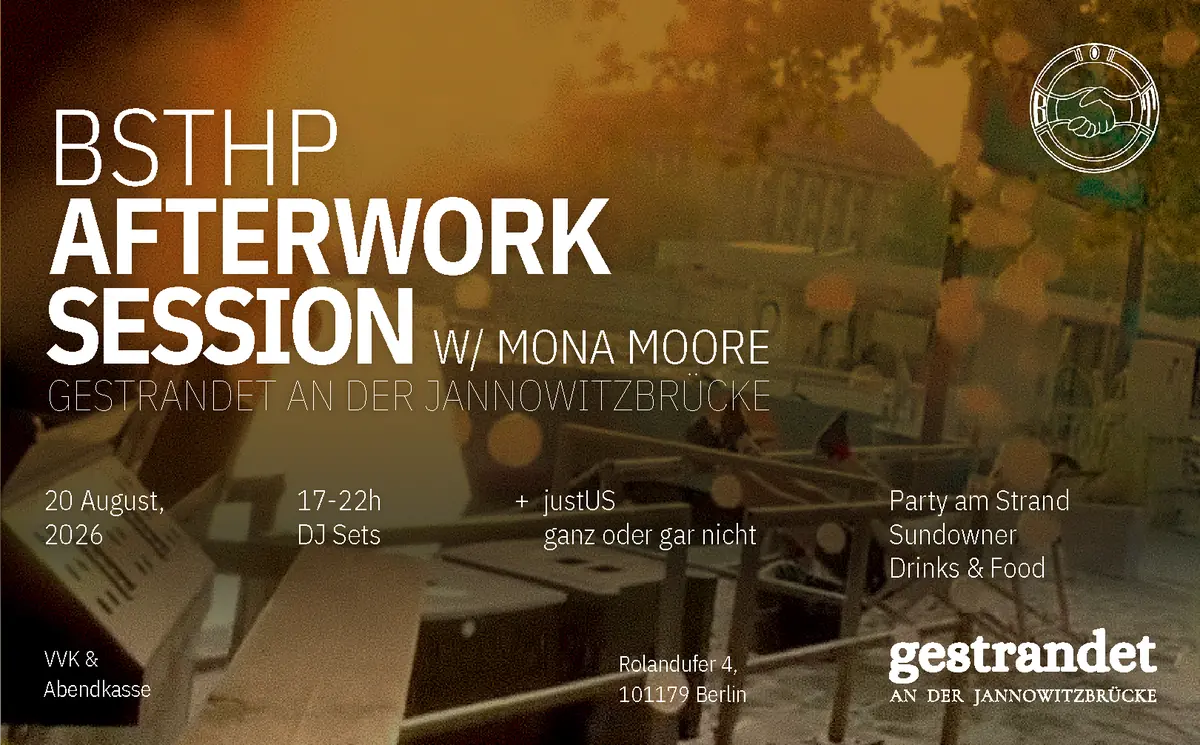 Afterwork Sessions with Mona Moore — Gestrandet An Der Jannowitzbrücke, Berlín
