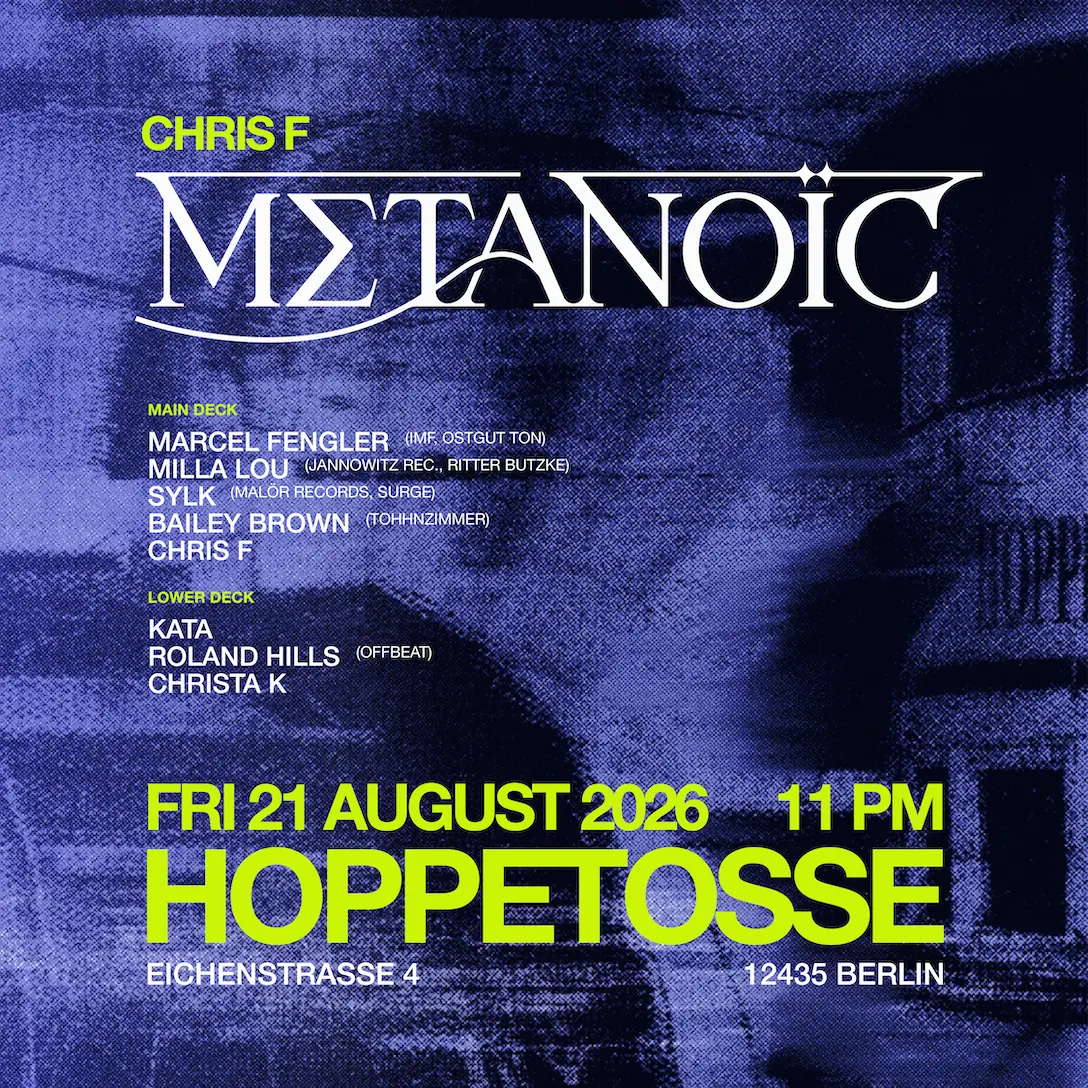 METANOIC — Hoppetosse, Berlin