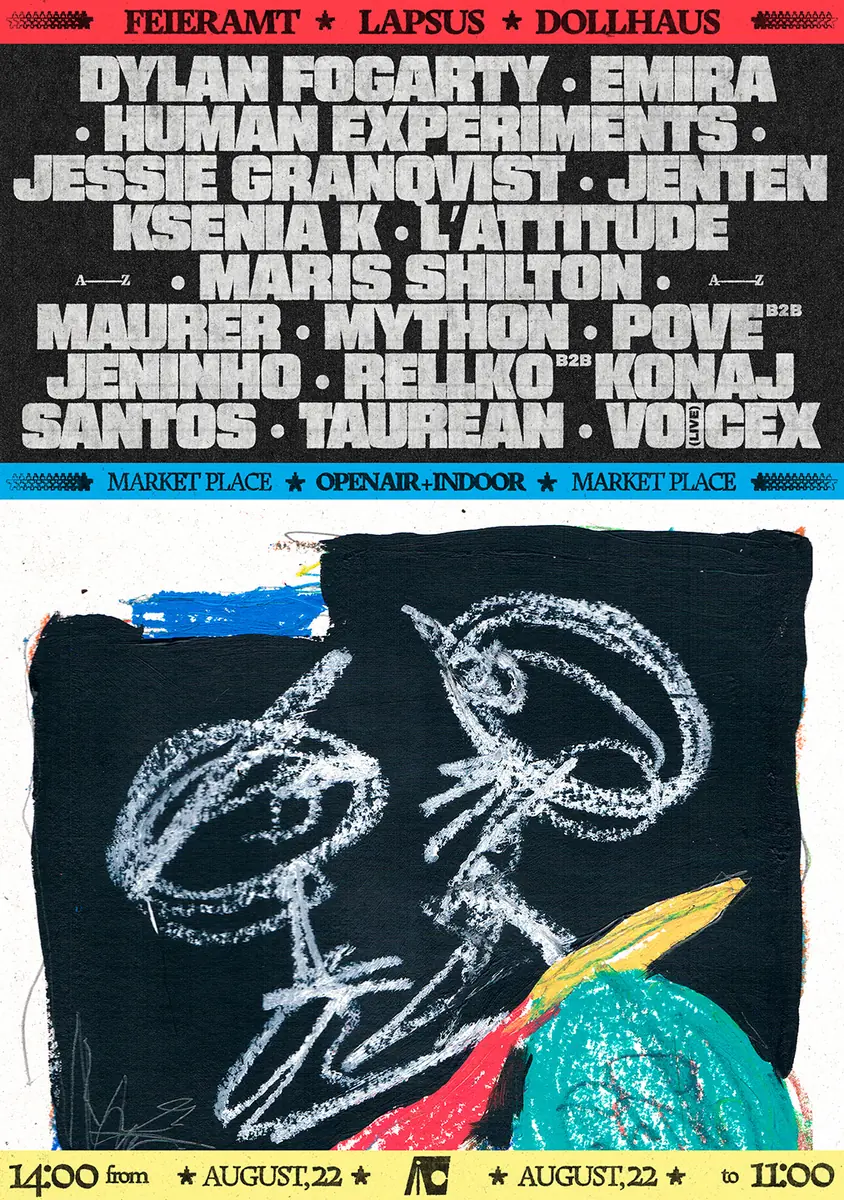 FEIERAMT x LAPSUS x DOLLHAUS (21 HOURS DAY + NIGHT) — ÆDEN, Berlin