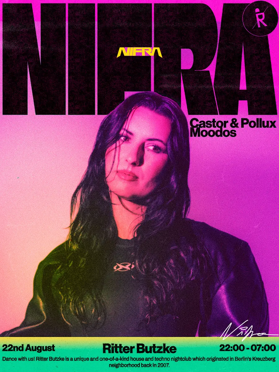 Nifra — Ritter Butzke, Берлін