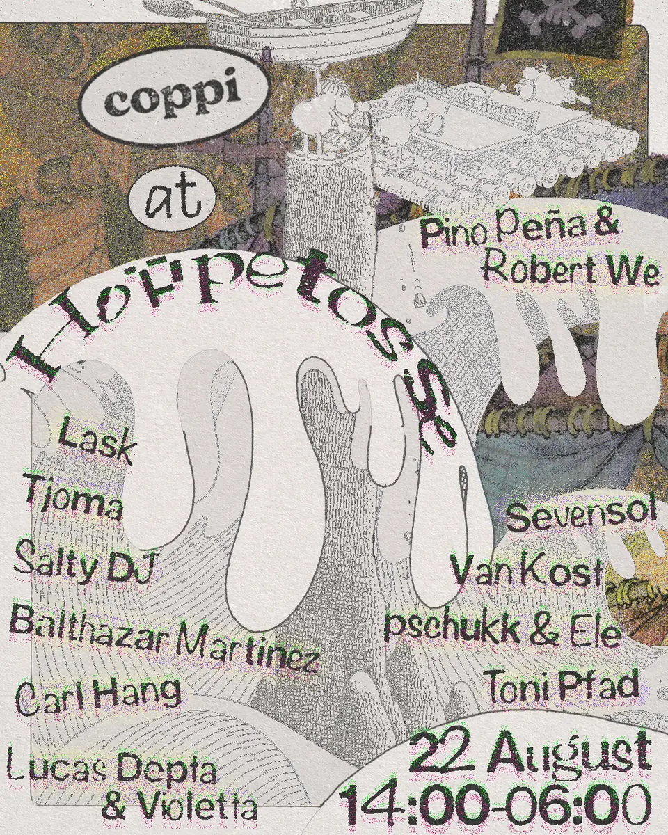 coppi at Hoppetosse — Hoppetosse, Berlin