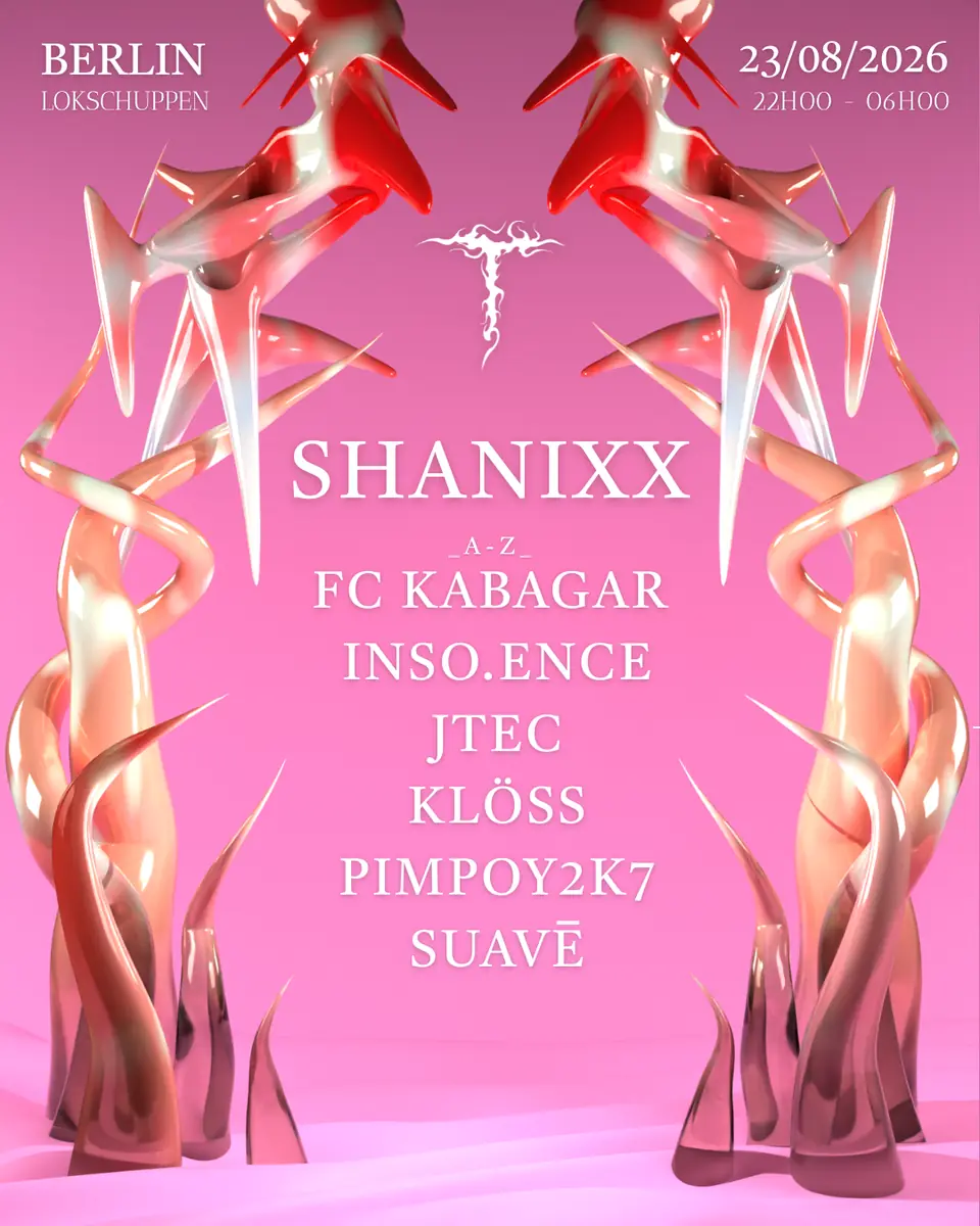 [OPEN AIR] TAPE pres. SHANIXX, FC KABAGAR + MORE — Lokschuppen Berlin, Berlin