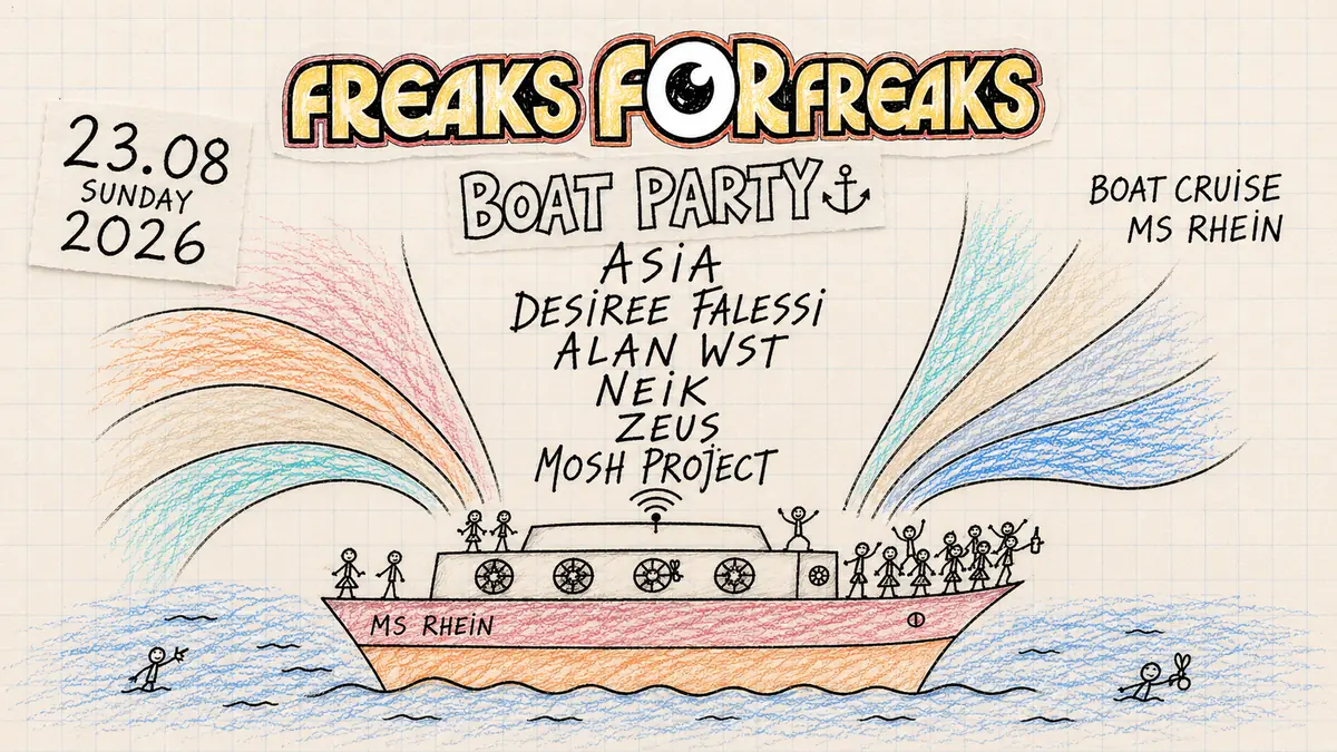 Freaks For Freaks - BOAT CRUISE — Берлін