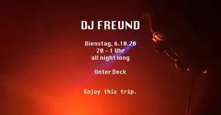 DJ FREUND all night long im Unter Deck