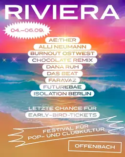 Riviera Festival 2026 Freitag After