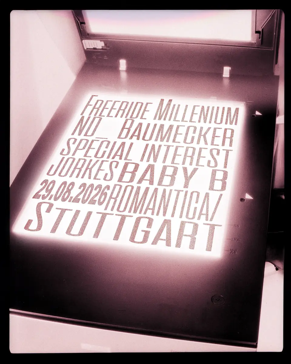 Freeride Millenium with nd_baumecker (Panorama Bar), Baby B (PALS), special interest, Jorkes — Romantica, Stuttgart