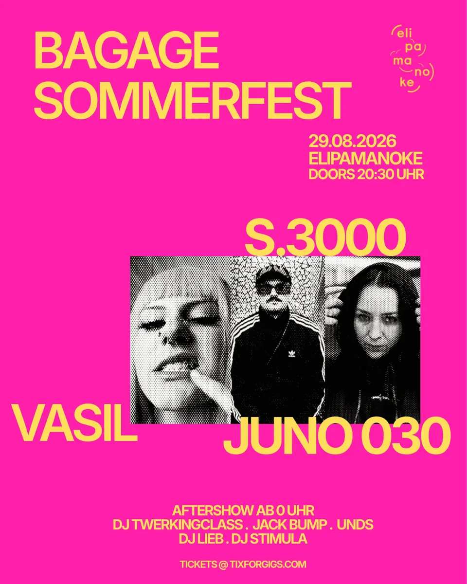 BAGAGE SOMMERFEST — elipamanoke, Leipzig