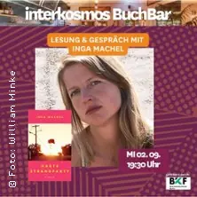 Interkosmos BuchBar with Inga Machel - Harte Strandparty — Interkosmos, Berlin