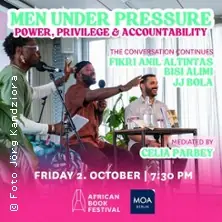 Men Under Pressure | JJ Bola, Bisi Alimi & Fikri Anil Altintas — Mercure Hotel Moa Berlin, Parkhaus Moa Bogen, Берлін
