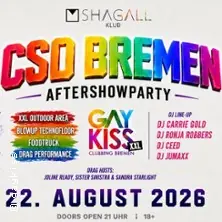 CSD Bremen Aftershowparty - GAYKISS XXL — Shagall Klub, Bremen