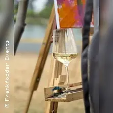 Paint & Drink am Main — Skulptur „Metamorphose“ von Herbert Deiss, Frankfurt