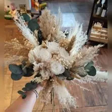 Workshop: Dried Flower Bouquet Arrangement — Schnaubinchens KreARTiv Lädchen, Leipzig