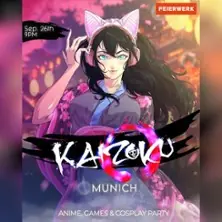 Anime Party KAIZOKU | München - Anime, Games & Cosplay! — Feierwerk, München