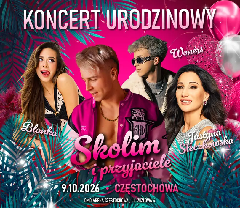 Narozeninový koncert Skolima — Sportovní hala Częstochowa, Čenstochová