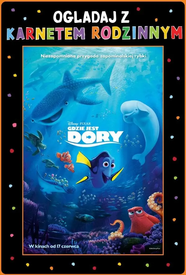Kde je Dory — Cinema City Katowice - Punkt 44, Katovice
