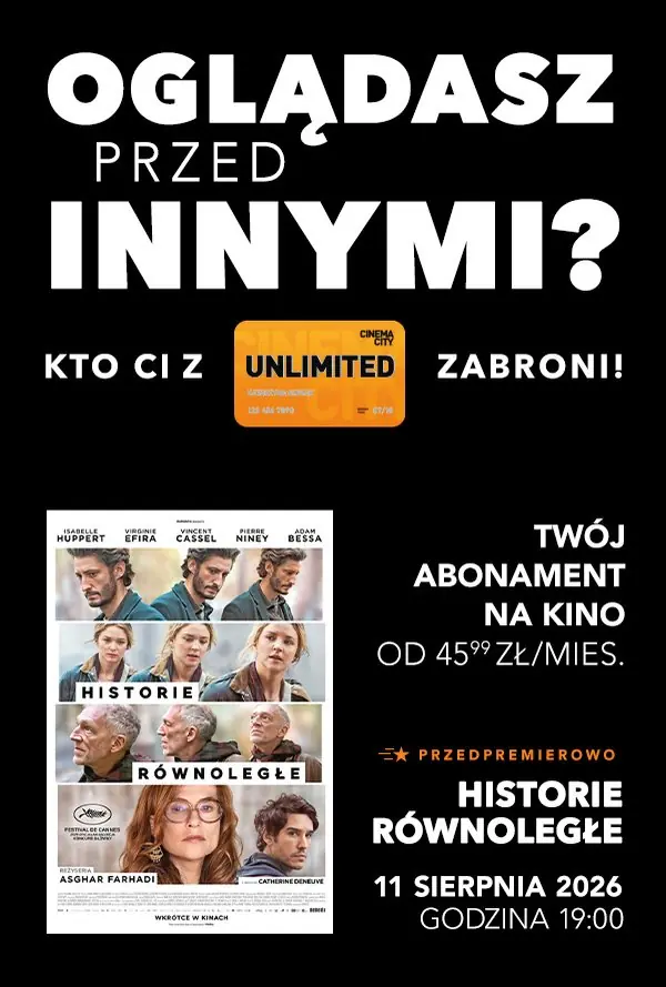 UL - Параллельные истории — Cinema City Sosnowiec, Sosnowiec