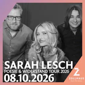 Sarah Lesch Trio - Poesie & Widerstand Tour 2026
