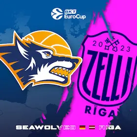 Rostock Seawolves vs. Riga Zeli — StadtHalle Rostock, Rostock