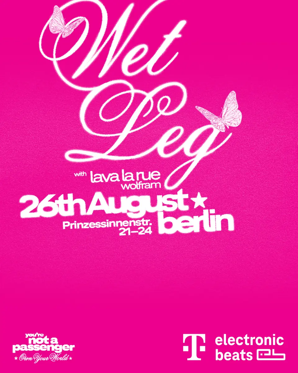 Electronic Beats presents Wet Leg — Prinzessinnenstraße 21-24, Berlin