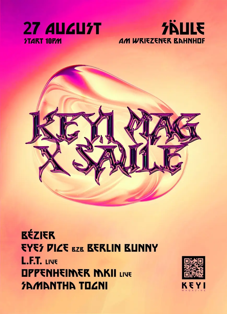KEYI MAGAZINE — Berghain | Panorama Bar | Säule, Berlín