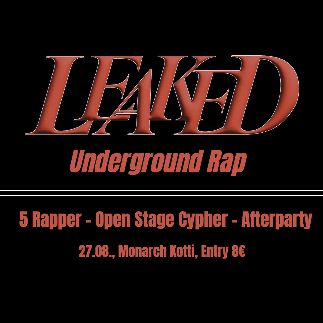 Leaked Session 02 - Underground Rap — Monarch, Berlin