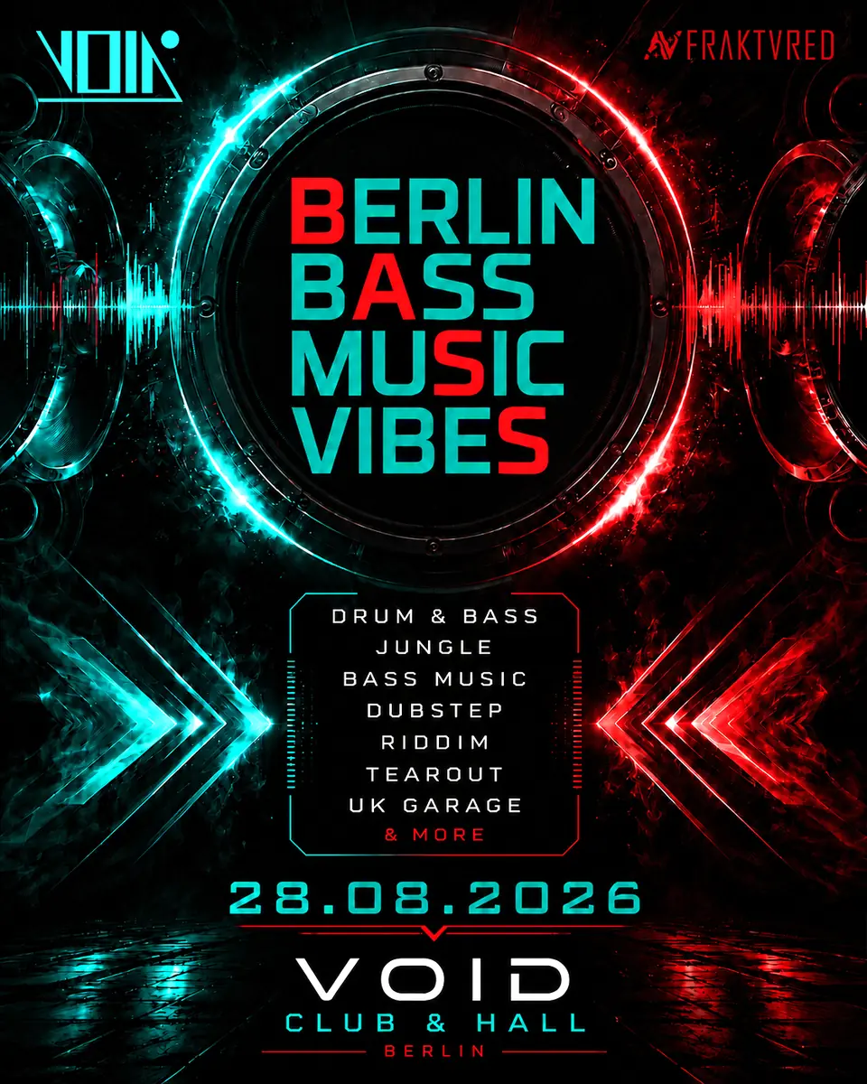 Berlin Bass Music Vibes с YOINK, Mikasta, audite, Yoru, Migz, Jimi Handtrix, Saint Popsy — Void Club, Берлин