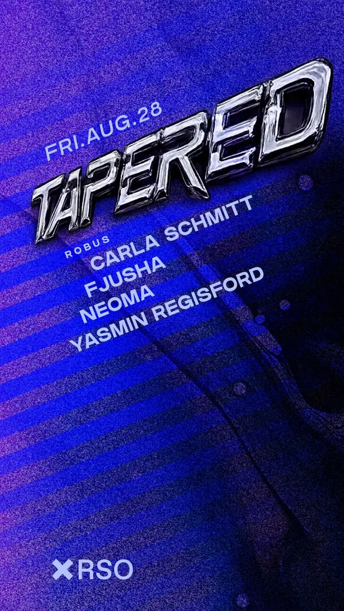 TAPERED — RSO.BERLIN, Berlin