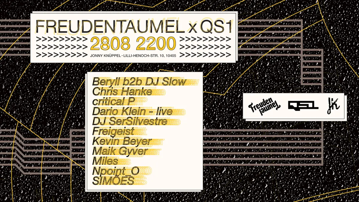 Freudentaumel x QS1 — Jonny Knüppel, Berlín