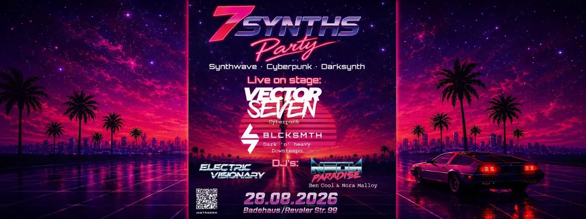 7 Synths Party — Badehaus Berlin, Berlin