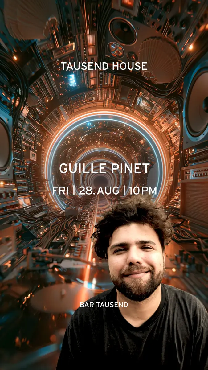 Tausend House: Guille Pinet — Tausend, Берлін