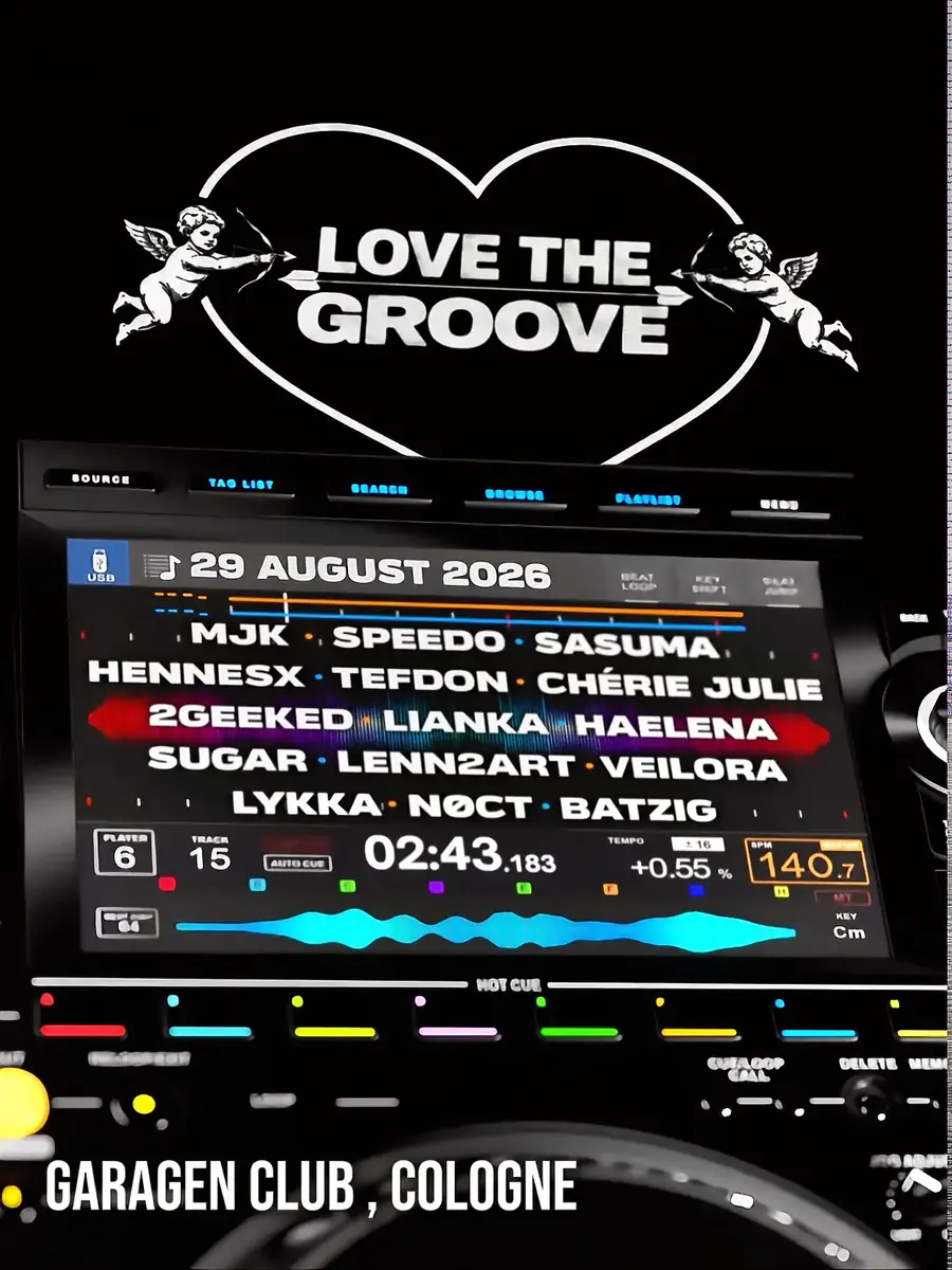 LOVE THE GROOVE — Garagen, Кёльн