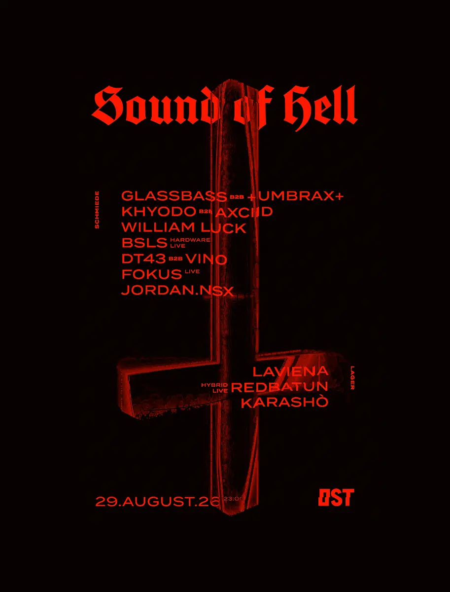 Sound of Hell w/ BSLS, William Luck, REDBATUN, DT43, VINO a další — OST, Berlín
