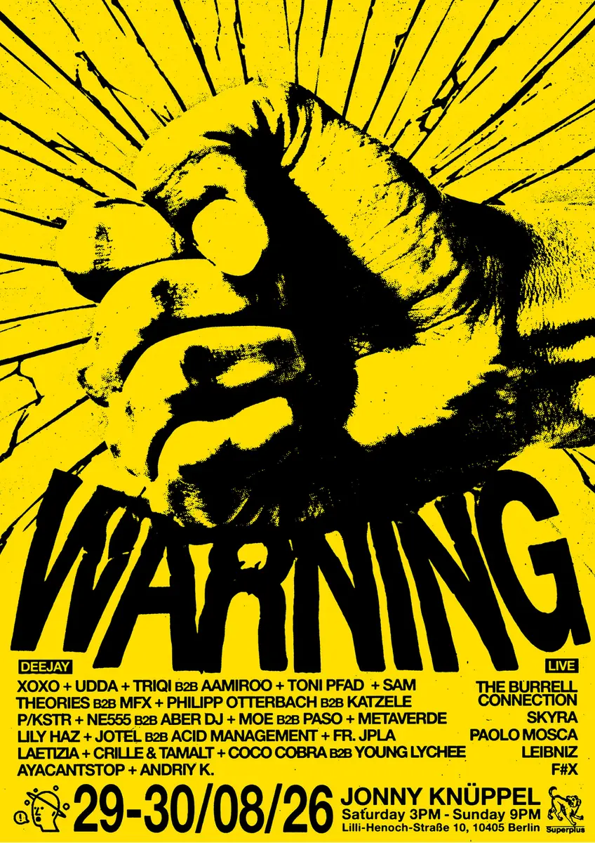 WARNING — Jonny Knüppel, Berlin