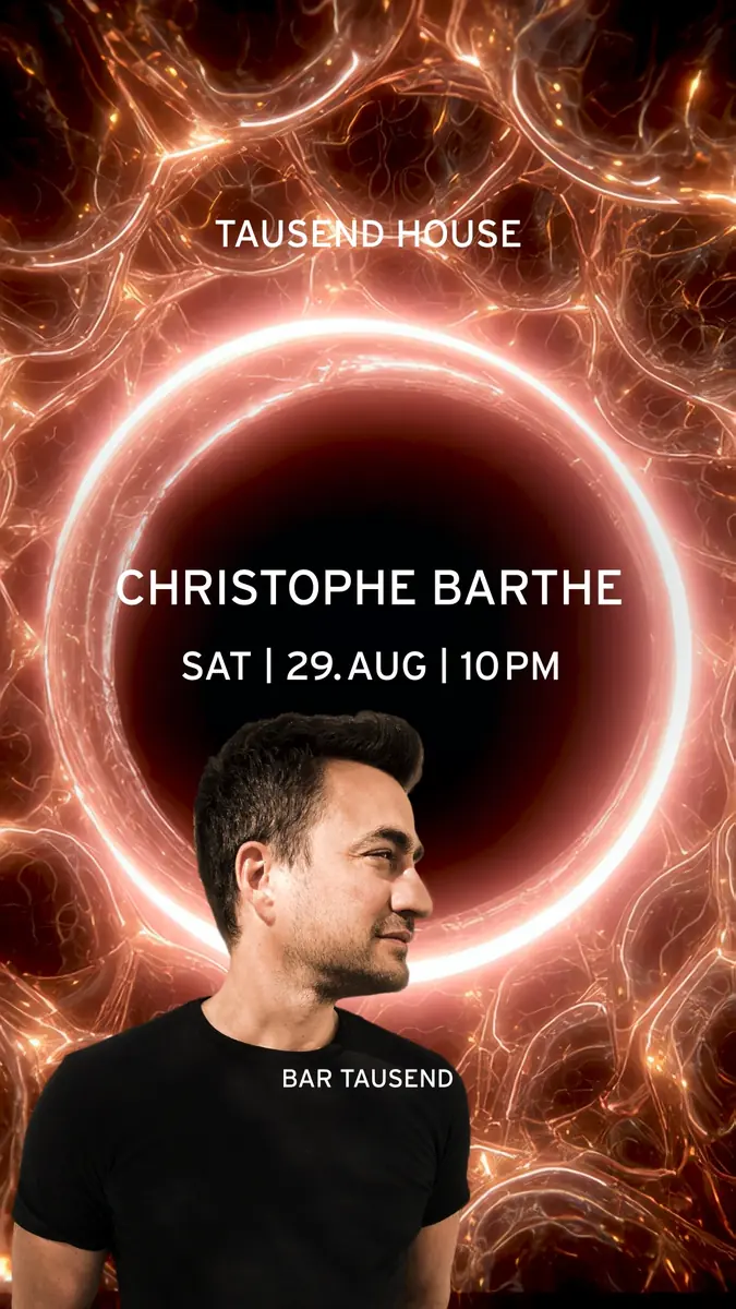 Tausend House: Christophe Barthe — Tausend, Берлін