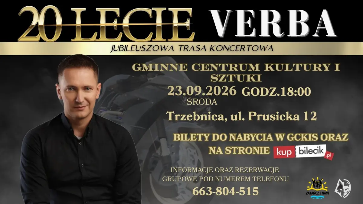 VERBA - Легенда Молодих Вовків | Ювілейний Концерт — Kino Polonia, Trzebnica