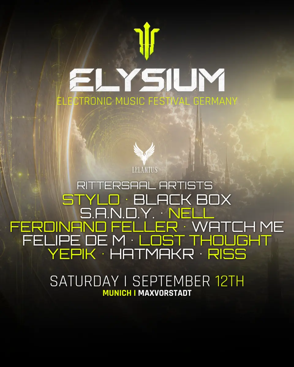 Elysium x Lelantus Festival — Mnichov