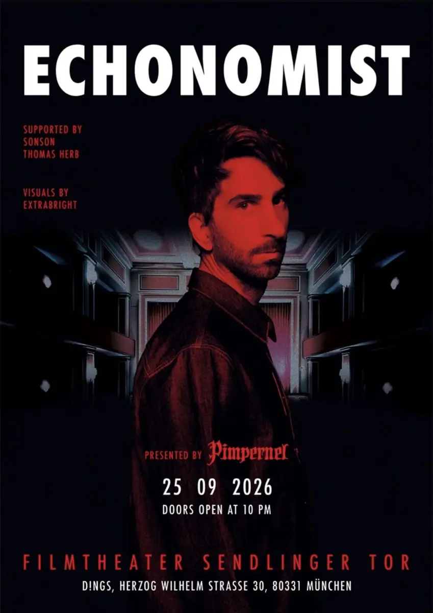 25.09.2026 Echonomist presented by Pimpernel — Filmtheater Sendlinger Tor, Мюнхен
