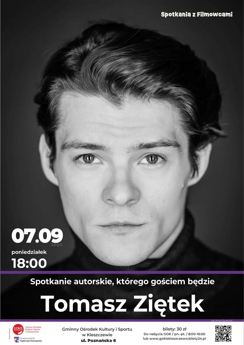 Tomasz Ziętek - spotkanie autorskie w Kleszczewie — Gminny Ośrodek Kultury i Sportu w Kleszczewie, Kleszczewo