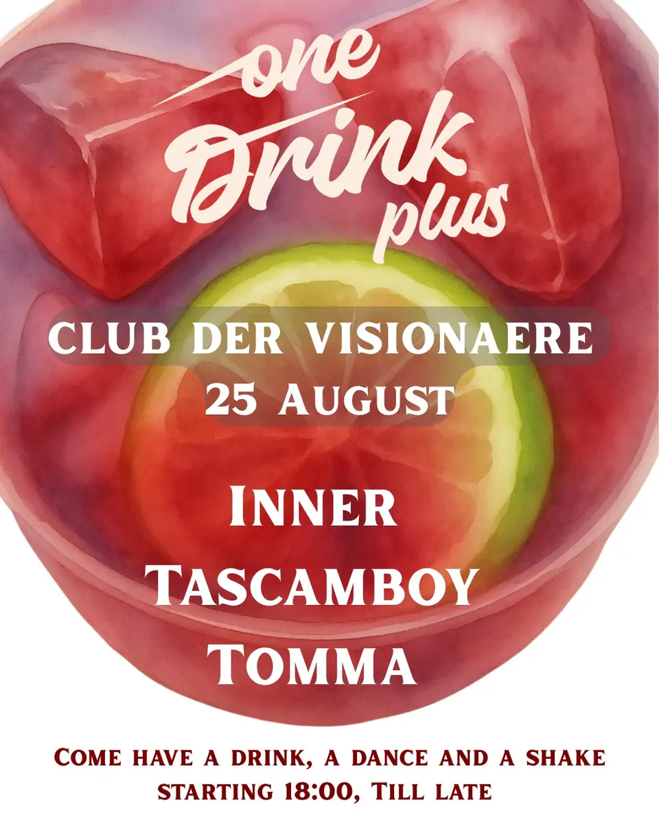 One Drink Plus — Club der Visionaere, Berlín