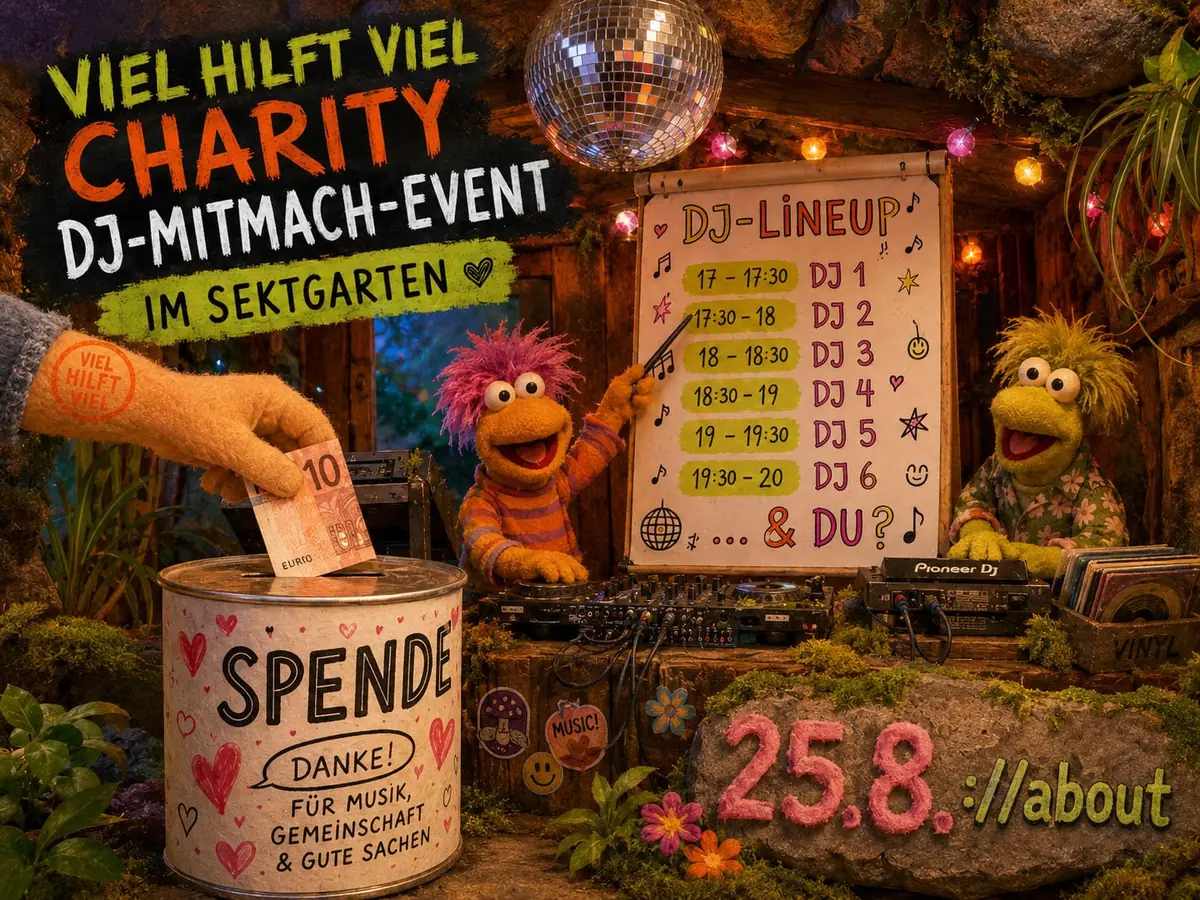 ://sektgarten x viel hilft viel [free entry & open air] — ://about blank, Berlin