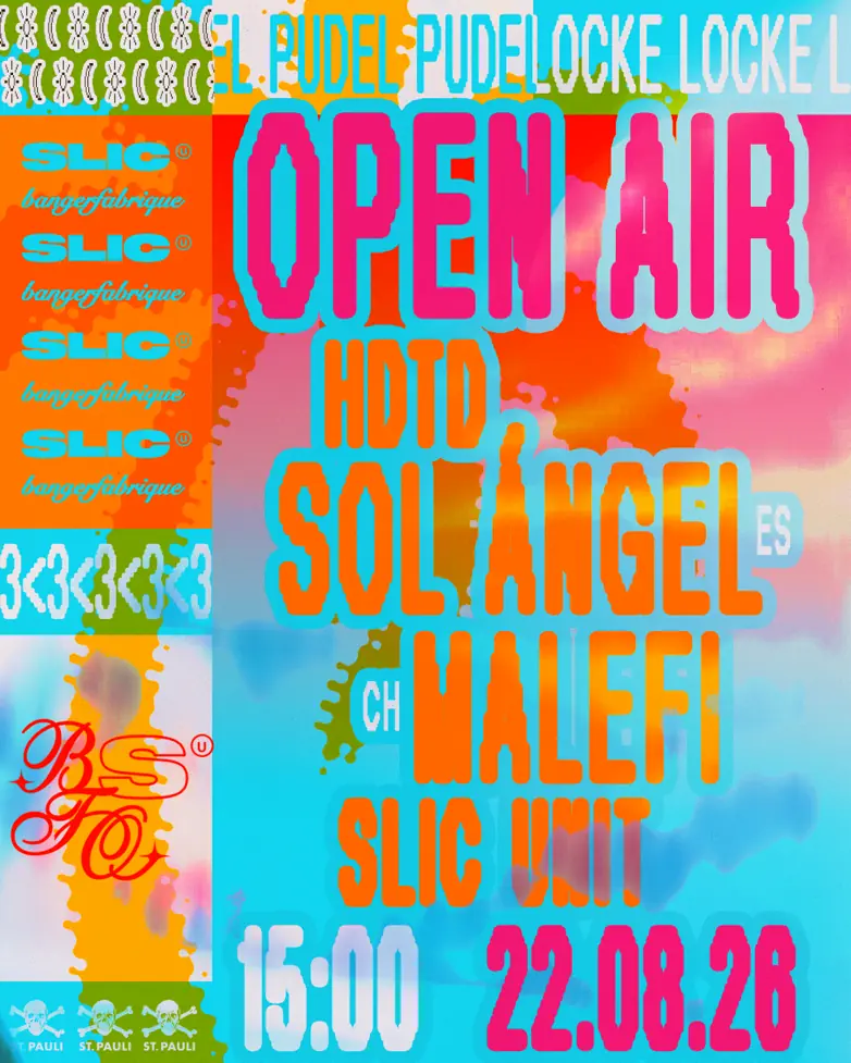 Hoe Down Throw Down x SLIC Unit Open Air — Golden Pudel Club, Hamburg