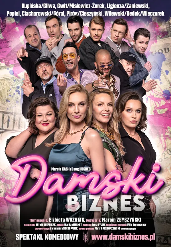 Damski Biznes - spektakl komediowy w gwiazdorskiej obsadzie — Chełmski Dom Kultury, Chełm